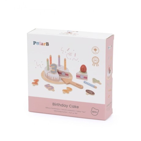 Przejdź do produktu Zestaw Urodzinowy do Krojenia Tortu z Drewna VIGA