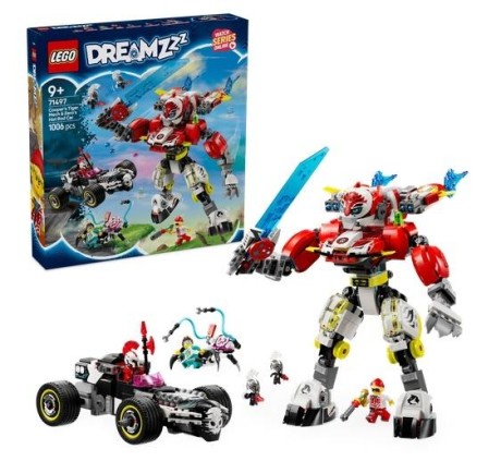 Przejdź do produktu LEGO(R) DREAMZZZ 71497 Tygrysi mech Coopera i hot