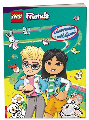 Przejdź do produktu LEGO(R) Friends. Kolorowanka z naklejkami