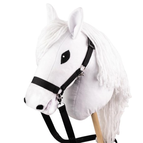 Przejdź do produktu Koń na kiju Skippi - Biały Hobby Horse z Kantarem i Wodami