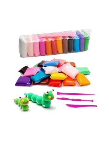 Przejdź do produktu Piankolina sensoryczna, magiczna plastelina 12 kol