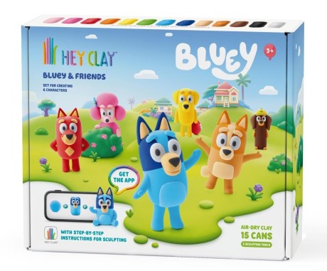 Przejdź do produktu Hey Clay Bluey + akcesoria 15-pak