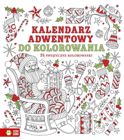 Przejdź do produktu Kalendarz adwentowy do kolorowania