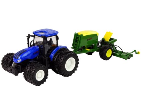 Przejdź do produktu Traktor Zdalnie Sterowany RC 1:24 Belarka Niebieski