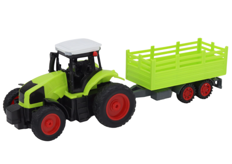 Przejdź do produktu Traktor Zdalnie Sterowany RC Z Przyczepą 1:16 Zielony