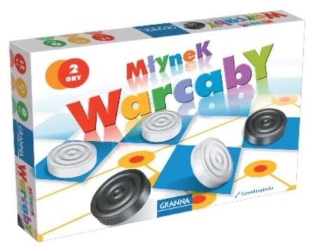 Przejdź do produktu Warcaby młynek GRANNA