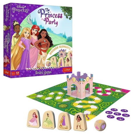 Przejdź do produktu Gra planszowa Disney The Princess Party TREFL