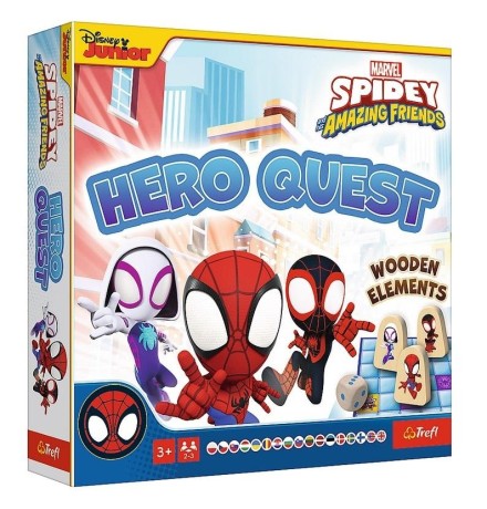 Przejdź do produktu Gra planszowa Spidey Hero Quest TREFL