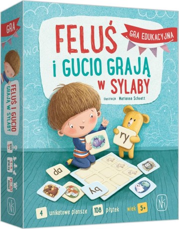 Przejdź do produktu Feluś i Gucio grają w sylaby