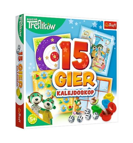 Przejdź do produktu Kalejdoskop 15 Trefliki TREFL