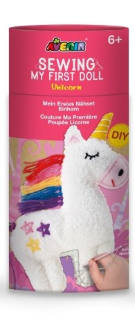 Przejdź do produktu Moja pierwsza lalka do uszycia - Jednorożec