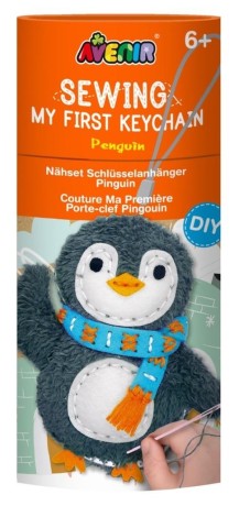 Przejdź do produktu Uszyj brelok do kluczy Pingwin