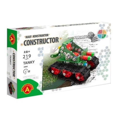 Przejdź do produktu Mały Konstruktor - Tanky ALEX
