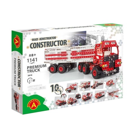 Przejdź do produktu Mały Konstruktor 10w1 - Premium Truck ALEX