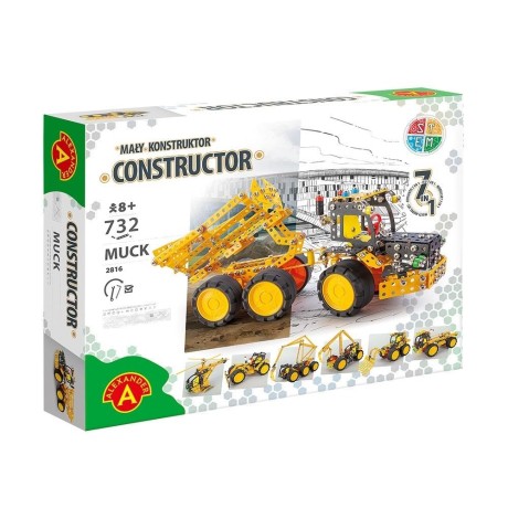 Przejdź do produktu Mały Konstruktor 7w1 - Muck ALEX