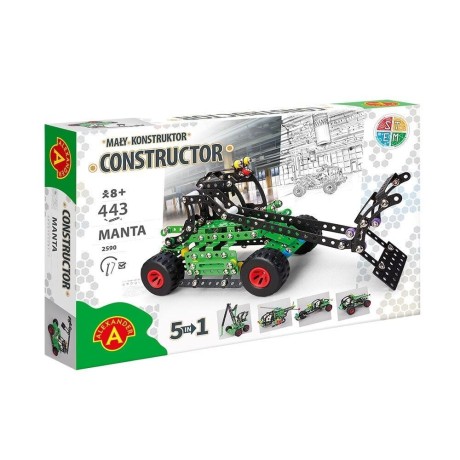 Przejdź do produktu Mały Konstruktor - Manta 5w1 ALEX