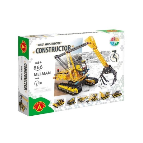 Przejdź do produktu Mały Konstruktor - Melman 7w1 ALEX