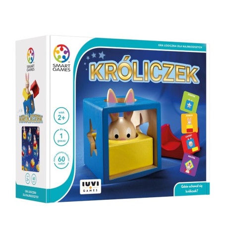 Przejdź do produktu Smart Games Króliczek (PL) IUVI Games wiek 2+
