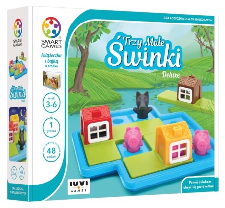 Przejdź do produktu Smart Games Trzy Małe Świnki (PL) IUVI Games