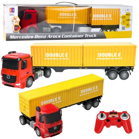 Przejdź do produktu Ciężarówka Z Kontenerem Mercedes-Benz Arocs Zdalnie Sterowana RC 1:26