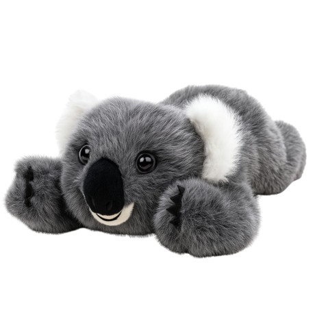 Przejdź do produktu Pluszowa Maskotka Przytulanka Leżący Miś Koala Szary 30cm