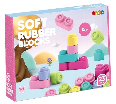 Przejdź do produktu Klocki miękkie 23szt
