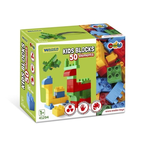 Przejdź do produktu Klocki Kids Blocks 50 elementów