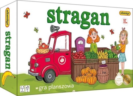 Przejdź do produktu Stragan Gra Planszowa 4+ ADAMIGO Rodzinna Edukacyjna
