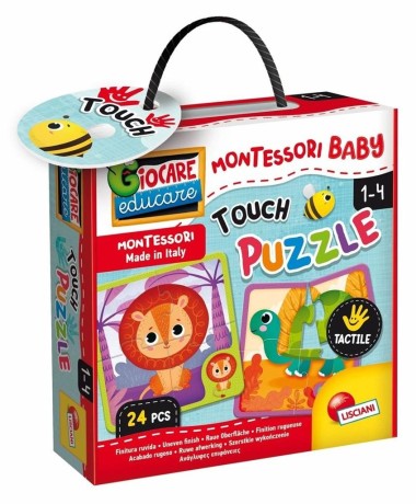 Przejdź do produktu Montessori Baby - Dotykowe puzzle