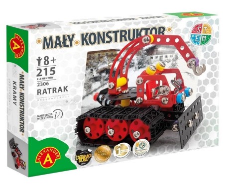 Przejdź do produktu Mały Konstruktor - Ratrak ALEX
