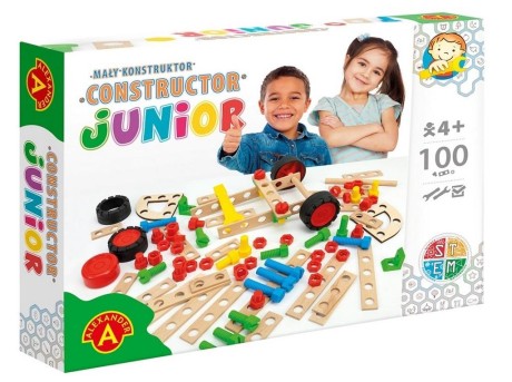 Przejdź do produktu Mały Konstruktor Junior - Constructor 100el ALEX