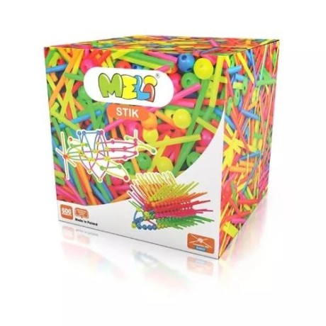 Przejdź do produktu Klocki Meli Stik Neon 600szt