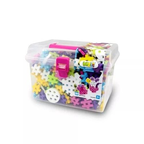 Przejdź do produktu Klocki Meli Basic Constructor Pink Travel Box 500