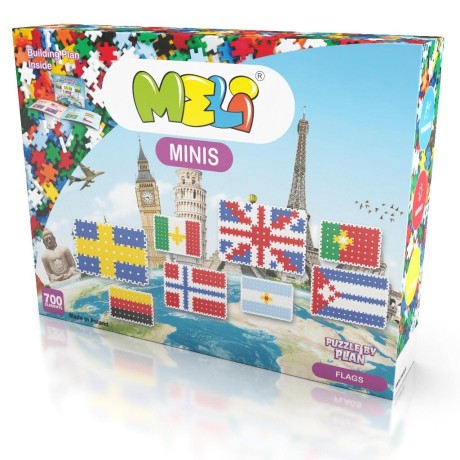 Przejdź do produktu Klocki Meli Minis Flags 700szt