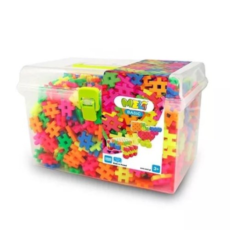 Przejdź do produktu Klocki Meli Basic Neon Travel Box 1000szt