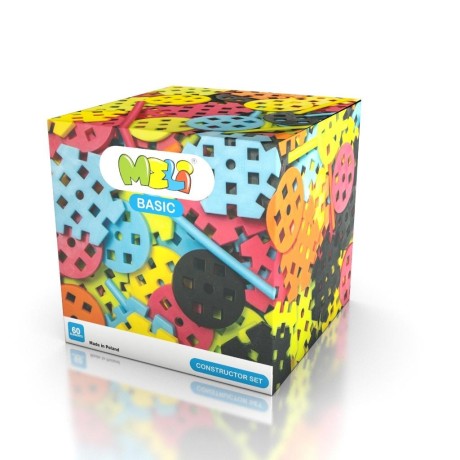 Przejdź do produktu Klocki Meli Basic Constructor set 60szt