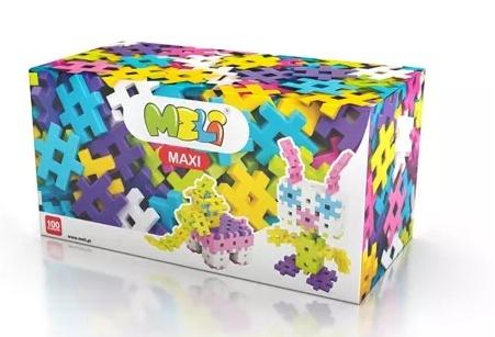 Przejdź do produktu Klocki Meli Maxi Pink 100szt
