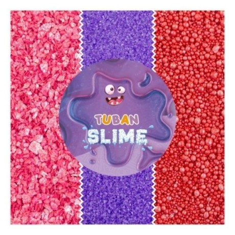 Przejdź do produktu Slime brokat mineralny - 3 kolory 13,5g TUBAN