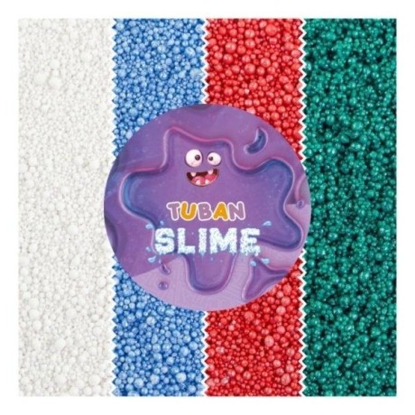 Przejdź do produktu Slime brokat mineralny - 4 kolory 12g TUBAN