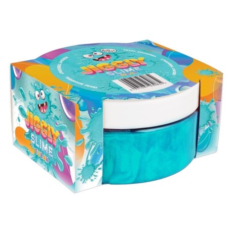 Przejdź do produktu Jiggly Slime turkusowy perłowy 200g TUBAN