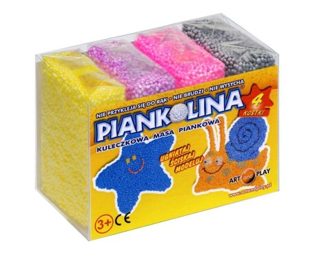 Przejdź do produktu Piankolina 4 kostki żółty