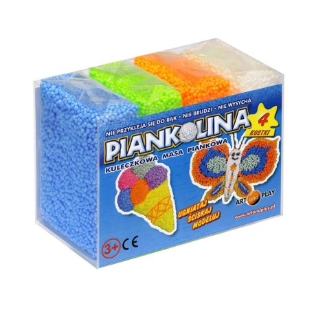 Przejdź do produktu Piankolina 4 kostki niebieski