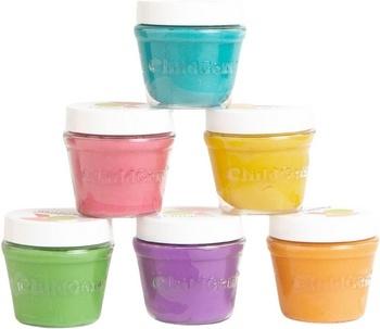 Przejdź do produktu Ciastolina naturalna w słoiczkach pastel 6 kolorów od ChildGen