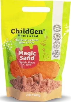 Przejdź do produktu Piasek kinetyczny naturalny pomarańczowy 907g od ChildGen