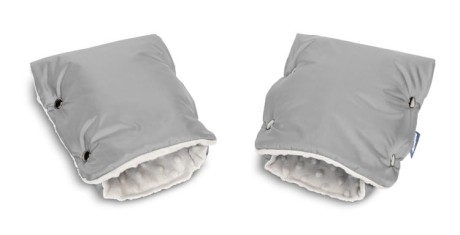 Przejdź do produktu RĘKAWICZKA/MUFKA DO WÓZKA - MINKY GREY
