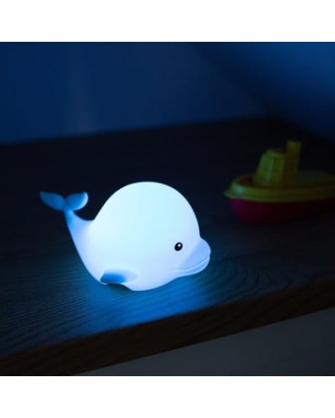 Przejdź do produktu Lampka nocna LED RGB w kształcie delfina marki Mary's