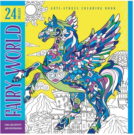 Przejdź do produktu Kolorowanka antystresowa 200x200 12 Fairy World