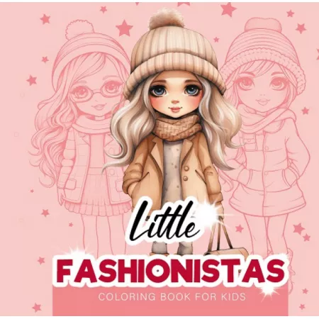 Przejdź do produktu Kolorowanka dla Małych Stylistów - Fashionistki w Świecie Mody 160x160 mm