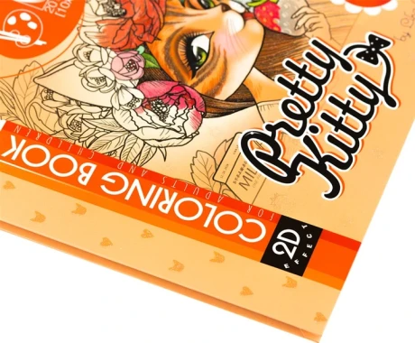 Przejdź do produktu Kolorowanka antystresowa 200x200 Pretty Kitty 3