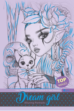 Przejdź do produktu Kolorowanka antystresowa A4 20 fiolet